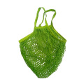 Gots Reusable Organic Cotton String Shopping Bags Eco-Friendly Fruit Vegetable Produce Net Shopping Bag Veggie Bag Mesh Bag